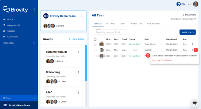 request verification